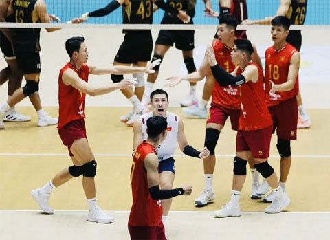 Đội tuyển bóng chuyền nam Việt Nam có cơ hội dự AVC Cup 2027 nếu vô địch ở một trong hai chặng SEA V.Cup 2026. Ảnh: SAVA