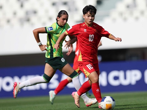 U17 nữ Việt Nam vừa tham dự VCK U17 nữ châu Á 