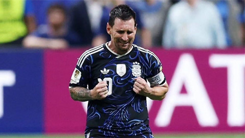 Messi xúc động sau khi Argentina vào chung kết World Cup 2026