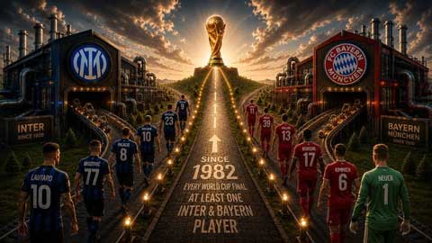 Bayern không còn cầu thủ nào ở chung kết trong khi Inter vẫn còn - Ảnh: Mozzart Sport