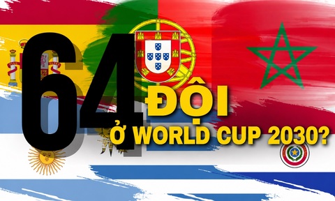 World Cup có 48 đội chưa kết thúc, FIFA đã tính đến việc mở rộng lên 64 đội. Ảnh: Facebook