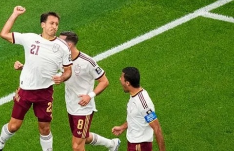 Niềm vui của Bò tót sau khi đánh bại Pháp 2-0 ở bán kết World Cup 2026