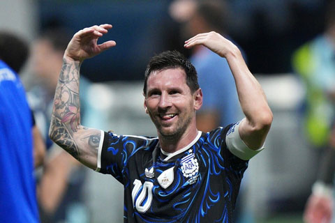 Sự trùng hợp về số áo đấu của Messi đang thu hút chú ý