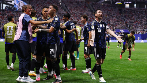 Argentina rất giỏi ghi bàn ở giai đoạn cuối trận