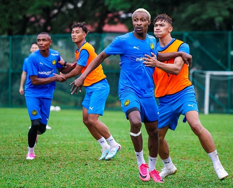 Malaysia đang tập luyện để chuẩn bị cho AFF Cup 2026. Ảnh: FAM