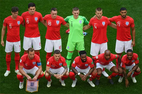 Đội hình tuyển Anh thất bại ở trận tranh hạng ba World Cup 2018