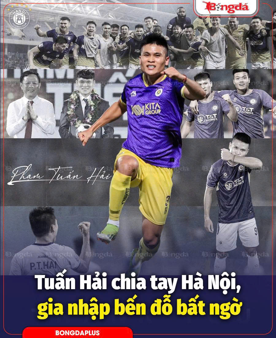 Tuấn Hải chia tay Hà Nội để gia nhập Nam Định trước thềm mùa giải 2026/27