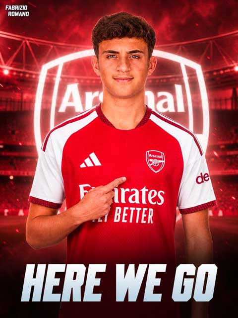 Arsenal đạt thỏa thuận chiêu mộ tài năng trẻ Upson - Ảnh: Fabrizio Romano