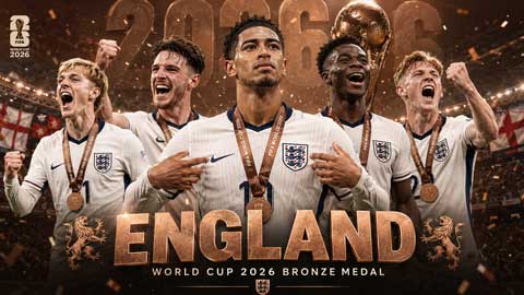 Anh đánh bại Pháp để giành hạng Ba World Cup 2026 mà không cần Kane ra sân
