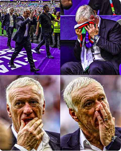 Những hình ảnh rất buồn của Didier Deschamps tại World Cup 2026