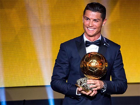 Ronaldo giành Ballon d'Or 2014 dù Bồ Đào Nha dừng chân ngay từ vòng bảng World Cup!