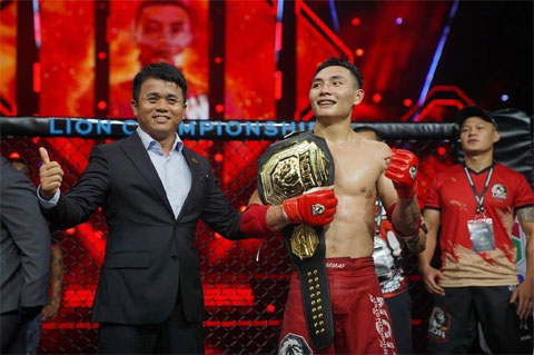 Nghiêm Văn Ý là đương kim vô địch LION Championship hạng cân 65kg