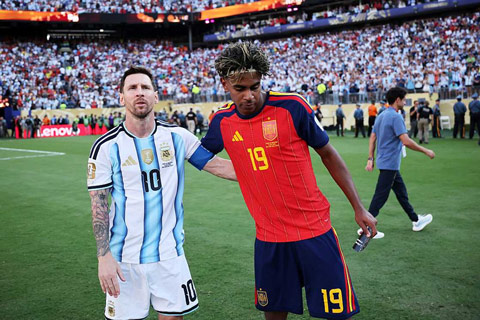 Messi đứng ngay sau Yamal