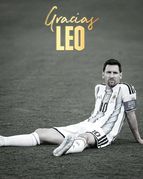 Messi gần như đã có trận đấu cuối cùng tại World Cup - Ảnh: DAZN
