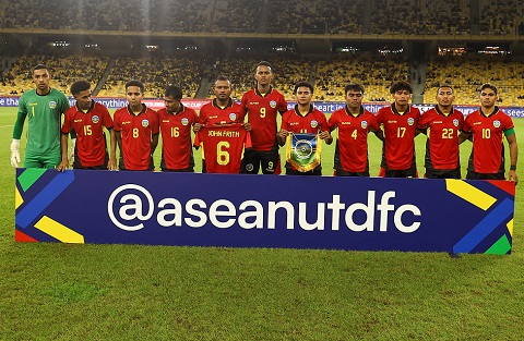 Timor Leste là đối thủ đầu tiên của ĐT Việt Nam ở vòng bảng