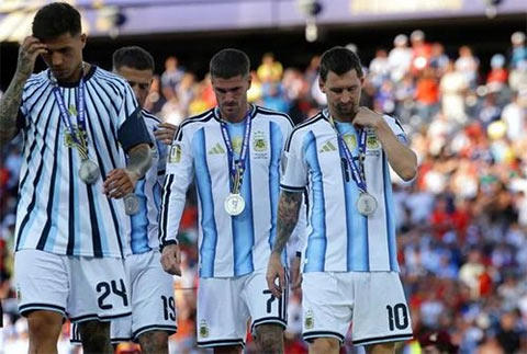 Argentina không thể hiện được mình trong trận chung kết