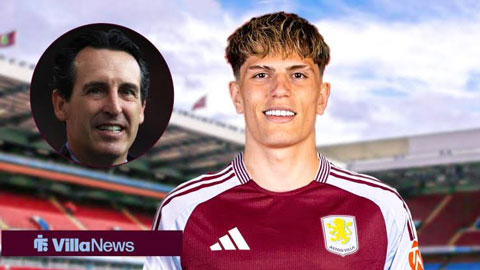 HLV Emery muốn chiêu mộ Garnacho về Aston Villa - Ảnh: Villa News