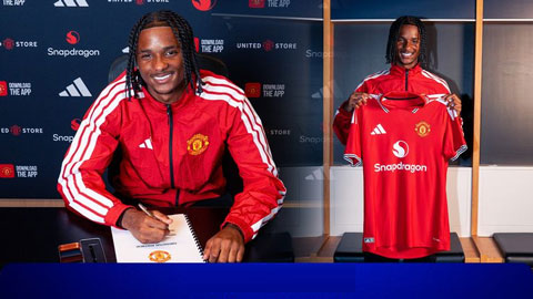 MU chính thức chiêu mộ Tynan Thompson từ Tottenham với giá 8 triệu bảng - Ảnh: Sky Sports