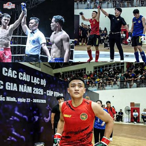 Phạm Hoàng Hạo sở hữu nền tảng đánh đứng cực kỳ sắc bén từ Kickboxing