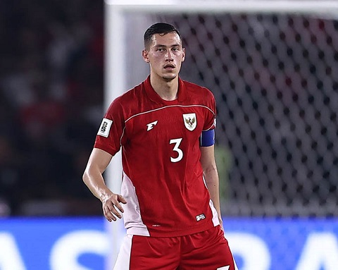 Trung vệ Jay Idzes có thể sẽ không tham dự AFF Cup 2026