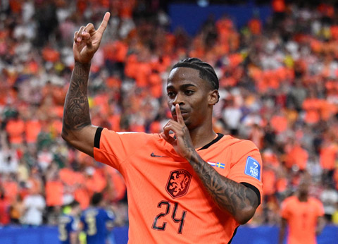 Summerville là một trong những cầu thủ nổi bật của Hà Lan tại World Cup 2026
