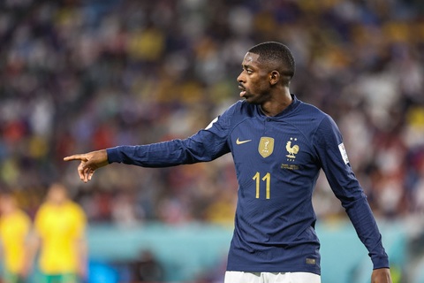 Ousmane Dembele không thể hài lòng với màn trình diễn của anh ở World Cup 2026