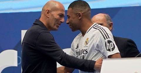 Zizou sẽ thay thế Didier Deschamps, là thầy mới của Kylian Mbappe ở ĐT Pháp