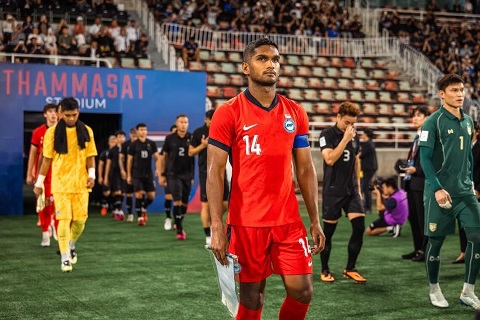 Đội trưởng ĐT Singapore Hariss Harun 