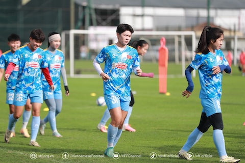 ĐT nữ Việt Nam. Ảnh: VFF 