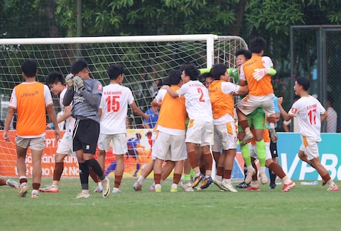 Đội U21 SLNA. Ảnh: VFF 