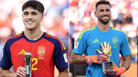 Unai Simon và Pau Cubarsi bị gạch tên khỏi đội hình tiêu biểu World Cup của FIFA