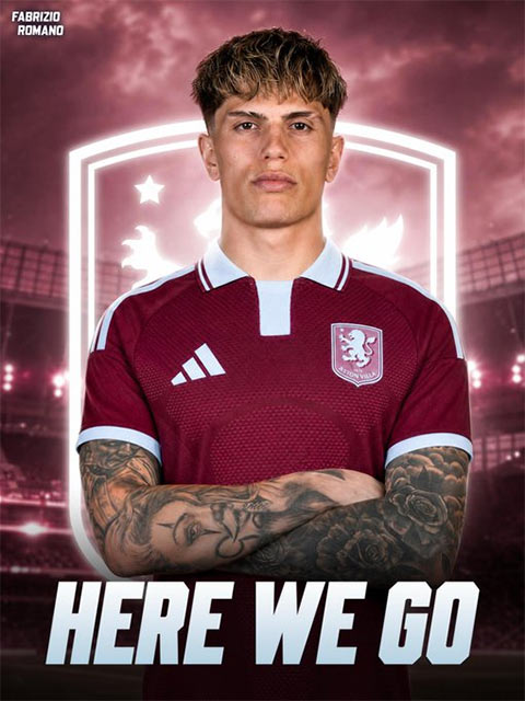Garnacho chuyển sang Aston Villa theo dạng cho mượn