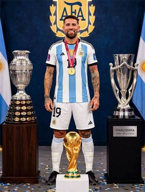 Otamendi có 4 lần liên tiếp tham dự World Cup