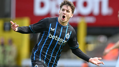 Tzolis tại Club Brugge là phiên bản hoàn toàn khác