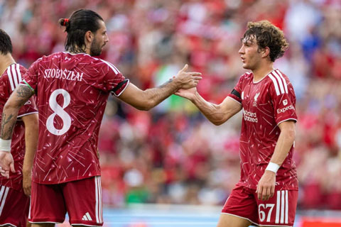 Szoboszlai ghi dấu ấn mạnh mẽ