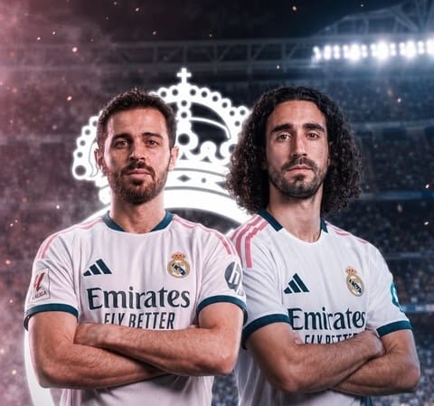Trong 5 tân binh, chỉ Bernardo Silva và Marc Cucurella có thể nâng tầm Real Madrid ngay lập tức. Ảnh: Thread