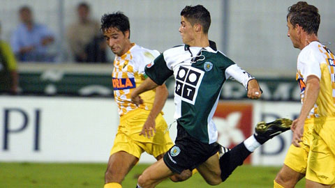 Ronaldo đã gây ấn tượng mạnh từ đội trẻ Sporting