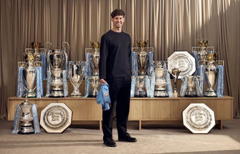 Stones đã giành mọi danh hiệu có thể với Man City - Ảnh: @Priceless_MCI