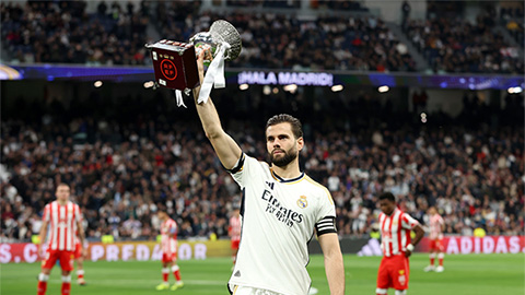 Nacho là 1 trong 5 cầu thủ Real cùng giành 6 Champions League