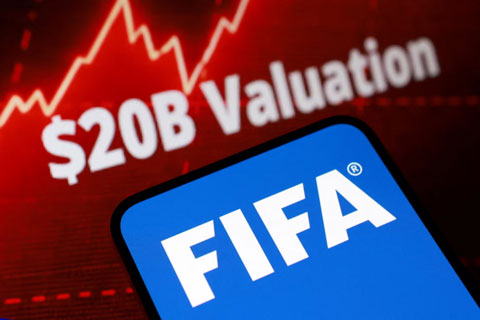 FIFA tính thành lập một công ty thương mại để quản lý và khai thác quyền thương mại của World Cup với mức định giá khoảng 20 tỷ USD - Ảnh: Reuters