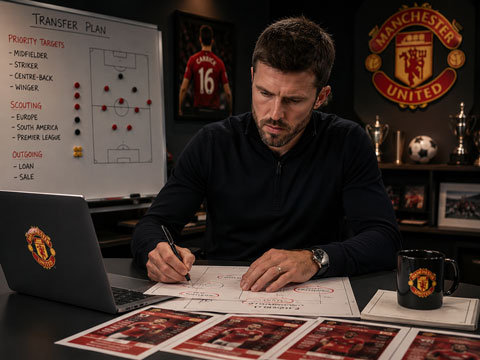 HLV Carrick đang lên kế hoạch hoàn thiện đội hình MU cho mùa giải 2026/27