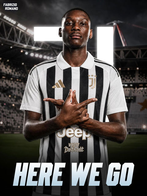 Juventus đạt thỏa thuận chiêu mộ Kolo Muani