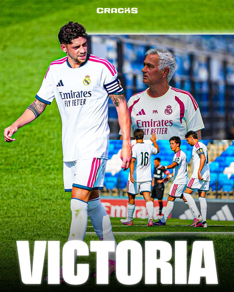 Tân HLV Mourinho có chiến thắng thứ 2 liên tiếp với Real - Ảnh: @cracks_oficial