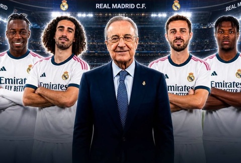 Chiến lược chuyển nhượng của Real Madrid là Barca ngắm ai, họ sẽ mua người đó. Ảnh: Facebook