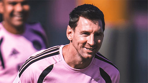 Messi đã trở lại hội quân cùng Inter Miami