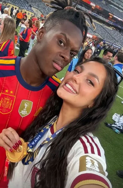 Nico Williams và Ainhi Garcia đã chia tay