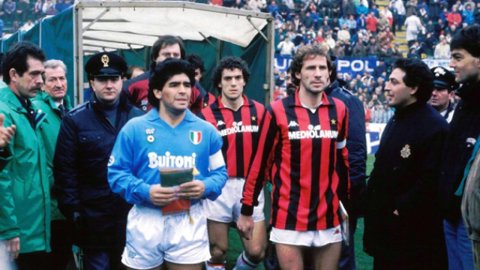 Baresi đối đầu Maradona