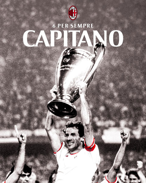 AC Milan gửi lời tri ân tới huyền thoại của đội bóng - Ảnh: @acmilan