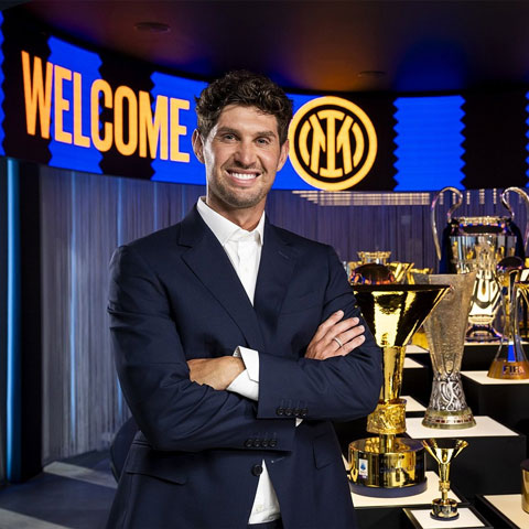 Stones đã sẵn sàng giành các danh hiệu với Inter - Ảnh: @Inter_en
