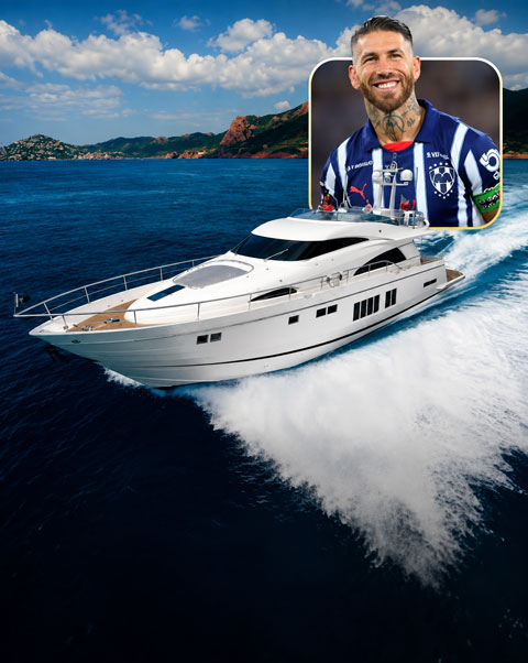 Siêu du thuyền Fairline Squadron 78 của Ramos